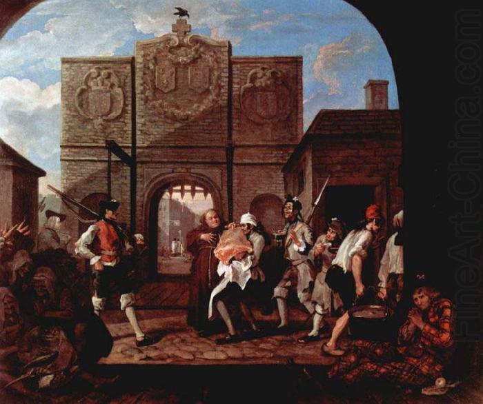 The Gate of Calais, William Hogarth